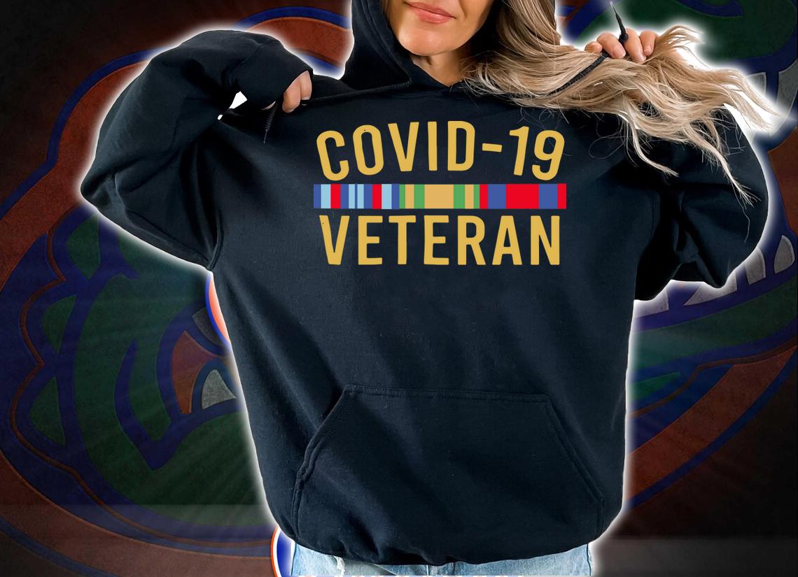 Black Covid 19 Veteran Classic t-shirt hoodie