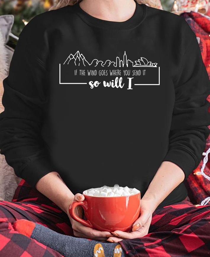 Caroline Harrington Wind Goes Send Will t-shirt sweatshirt
