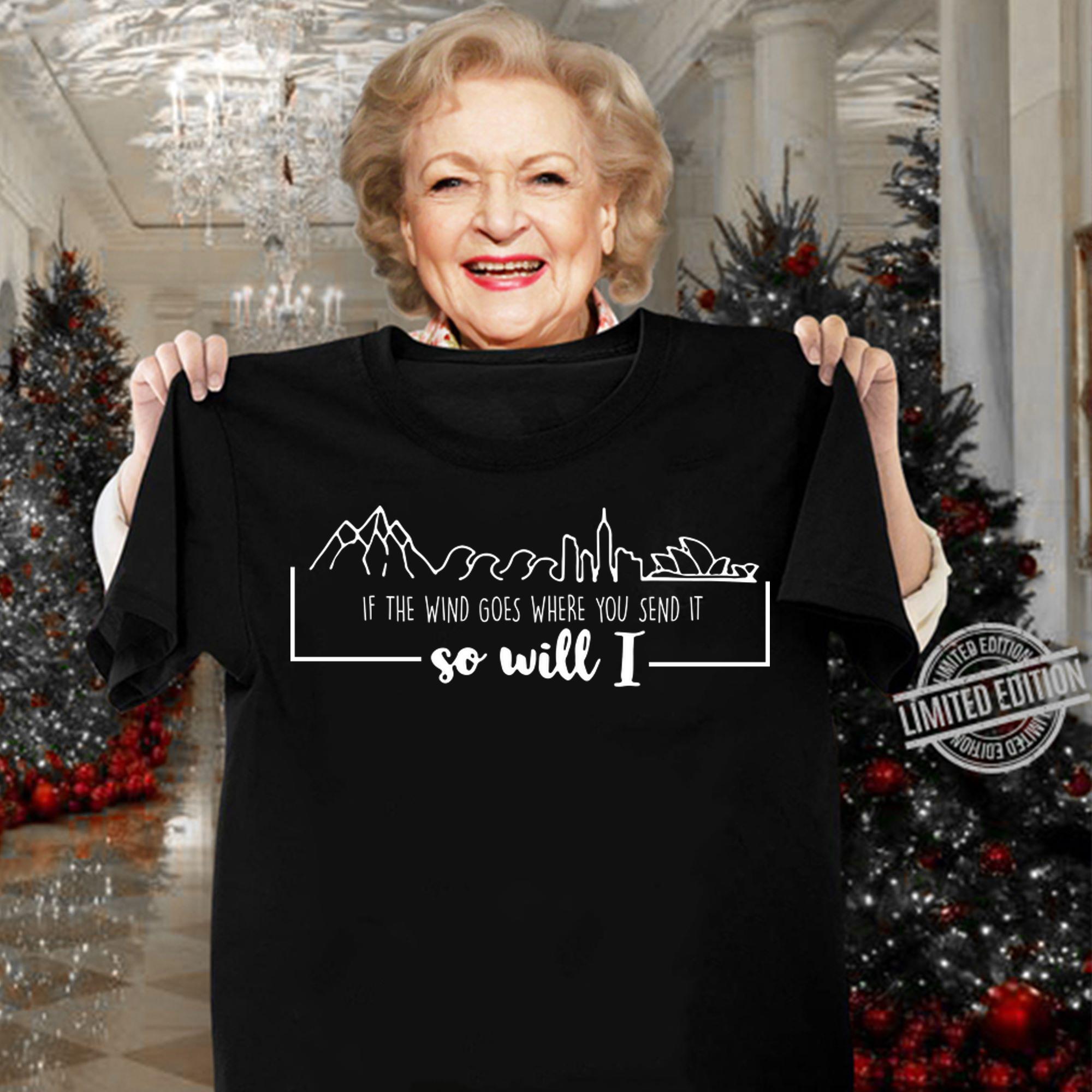 Caroline Harrington Wind Goes Send Will t-shirt woman shirt