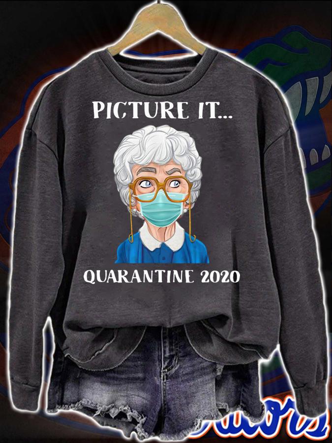 Sophia Petrillo Face Mask Picture It Quarantine 2020 The Golden t-shirt sweatshirt