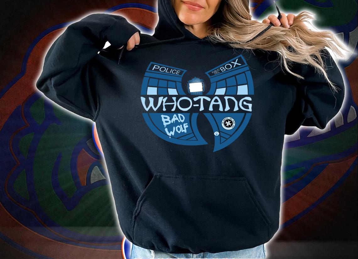 Doctor Who-Tang Bad Wolf Wu-Tang Clan t-shirt hoodie
