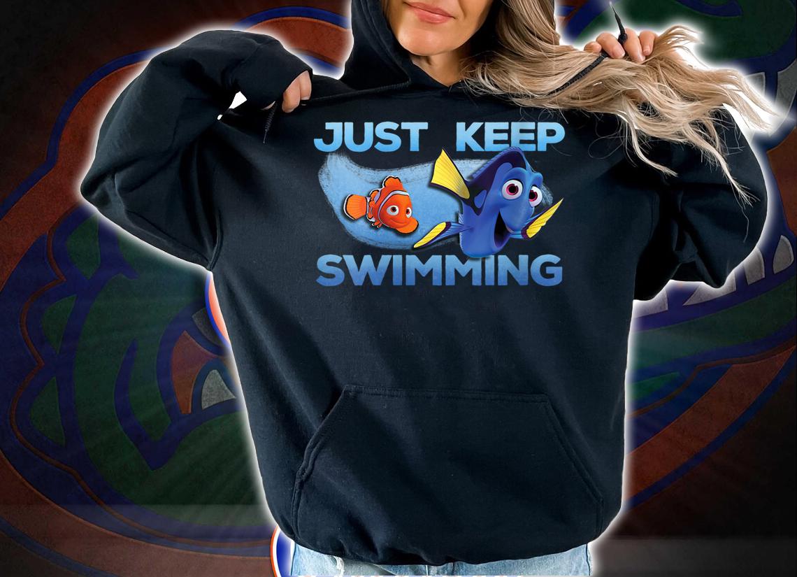 Finding Dory Just Swimming With Nemo t-shirt hoodie
