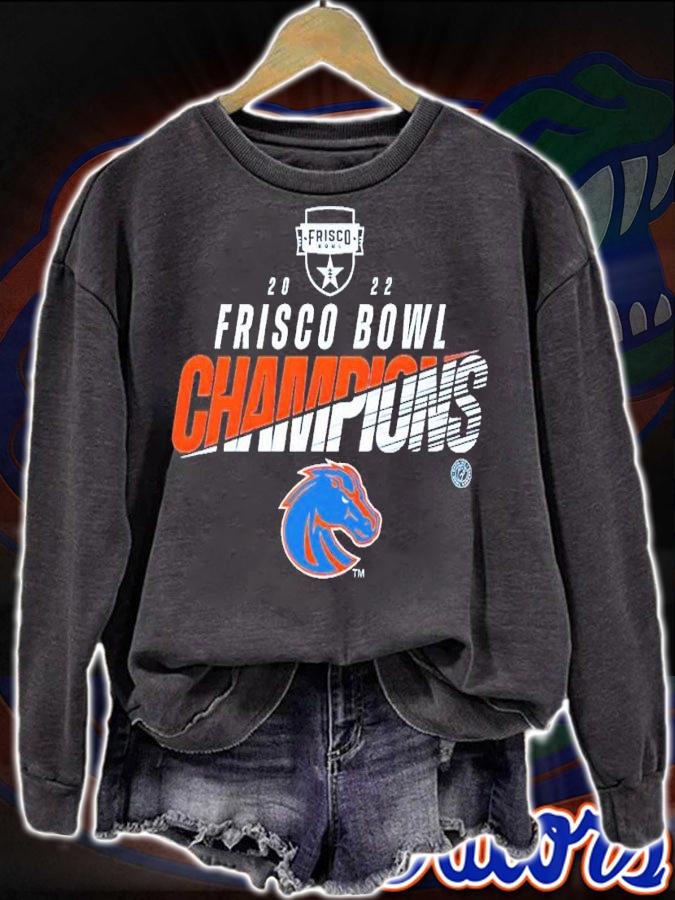 2022 Frisco Bowl Champions Boise State Broncos shirt t-shirt sweatshirt