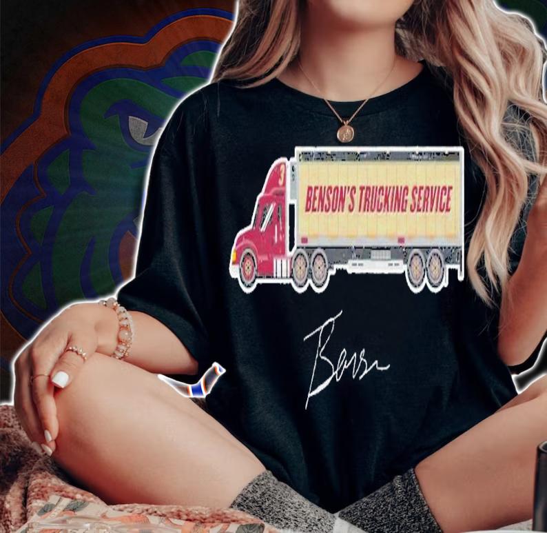 Benson's Trucking Service shirt t-shirt woman shirt