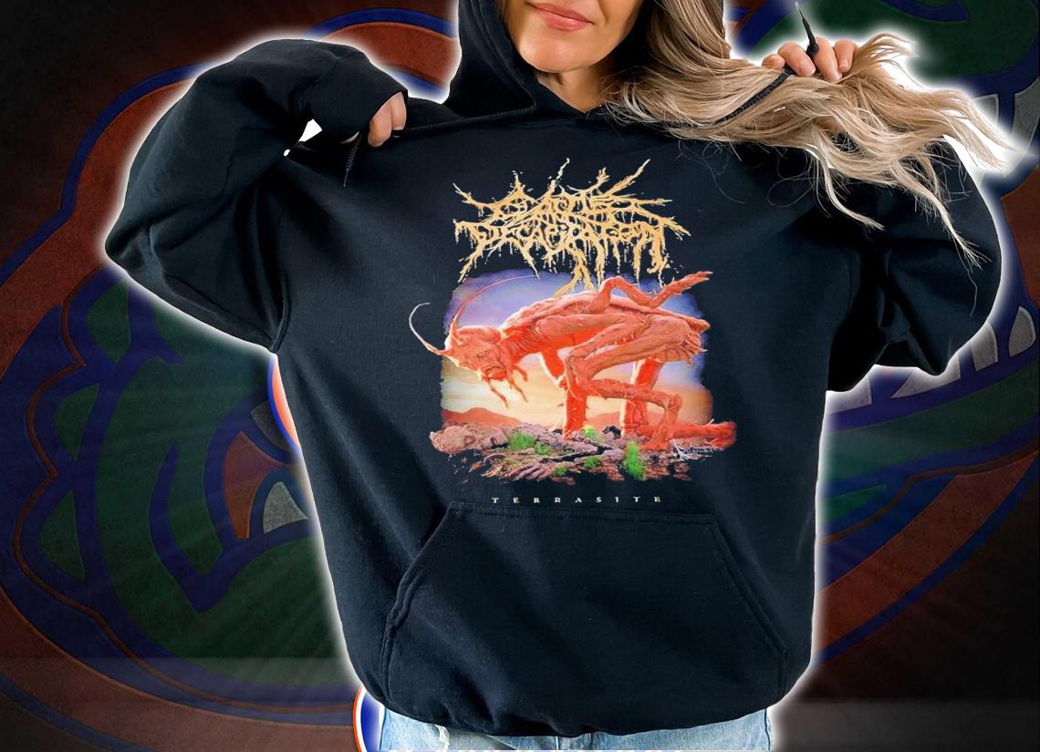 Cattle Decapitation Terrasite t-shirt hoodie
