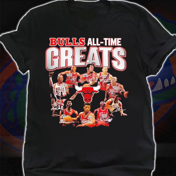 Chicago Bulls All Time Greats Signatures 2023 Shirt t-shirt shirt