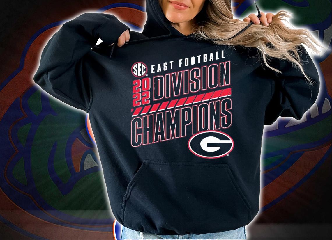 Georgia Bulldogs 2022 SEC East Division Football Champions shirt t-shirt hoodie