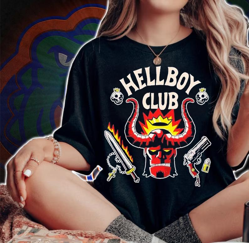 Hellboy Club shirt t-shirt woman shirt