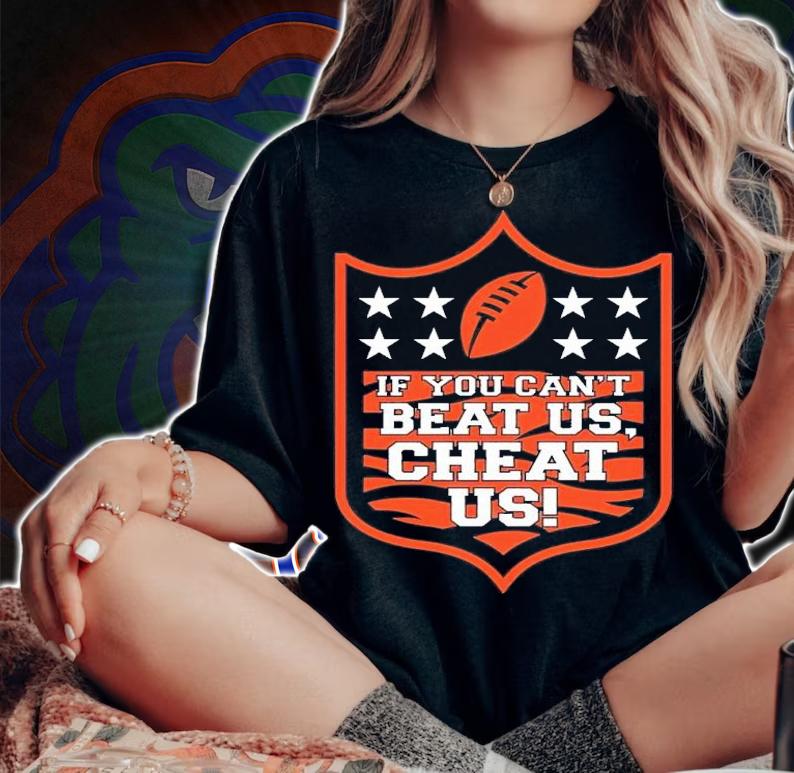 If you can't beat us cheat us Cincinnati Football shirt t-shirt woman shirt