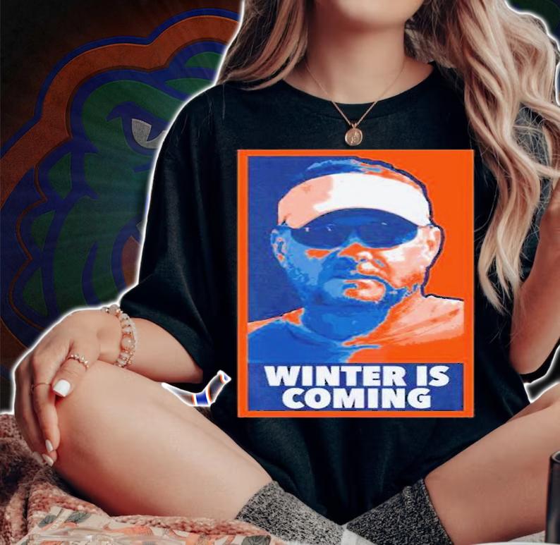Hugh Freeze Winter Is Coming Shirt t-shirt woman shirt