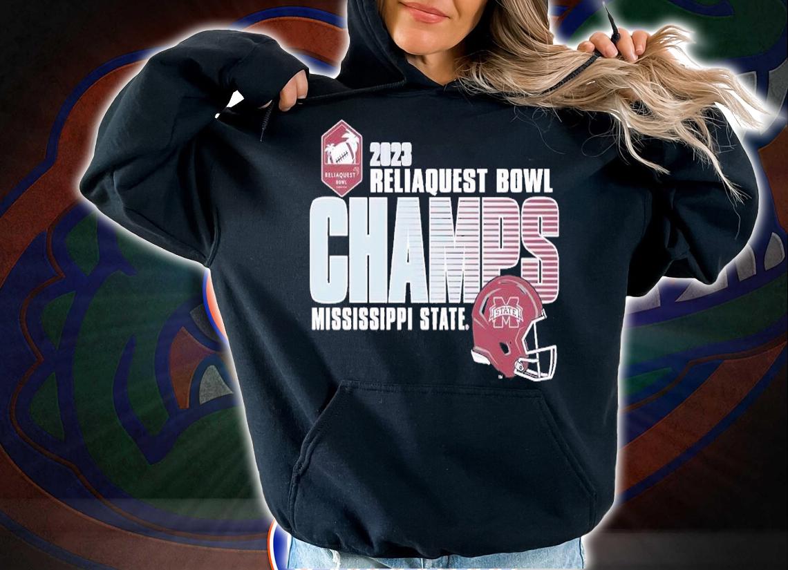 Mississippi State Bulldogs 2023 Reliaquest Bowl Champions Shirt t-shirt