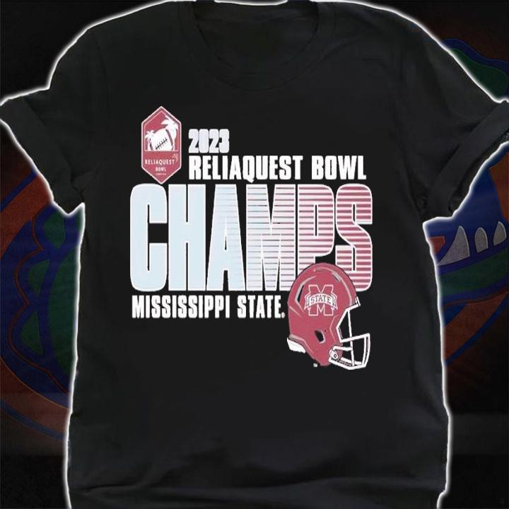 Mississippi State Bulldogs 2023 Reliaquest Bowl Champions Shirt t-shirt