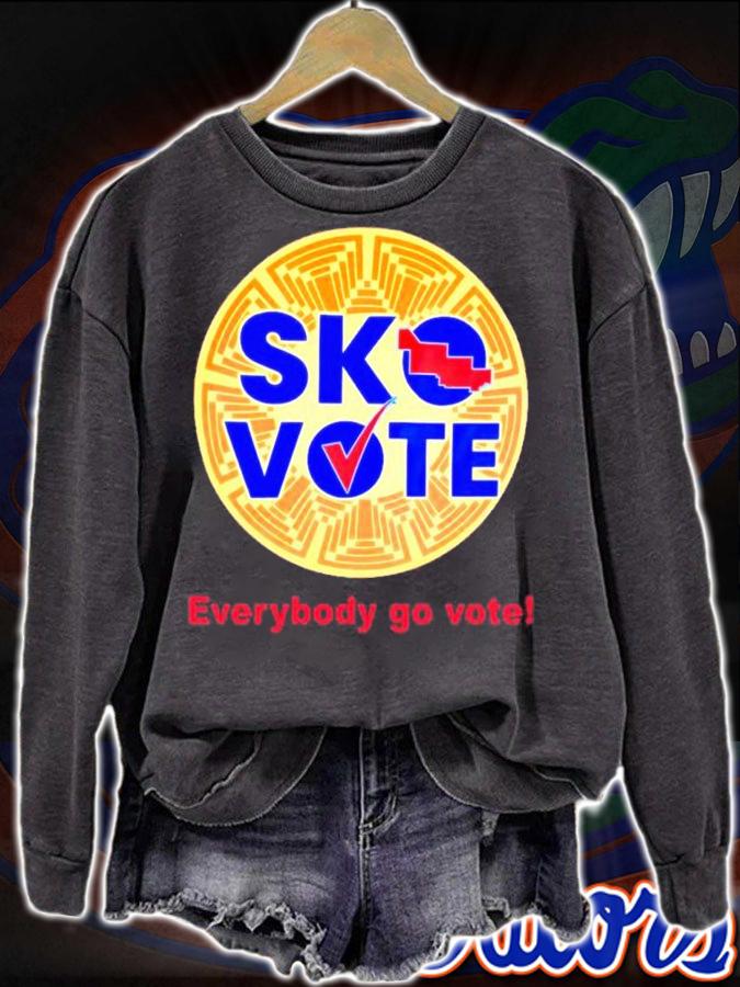 Sko Vote Everybody Go Vote Shirt t-shirt