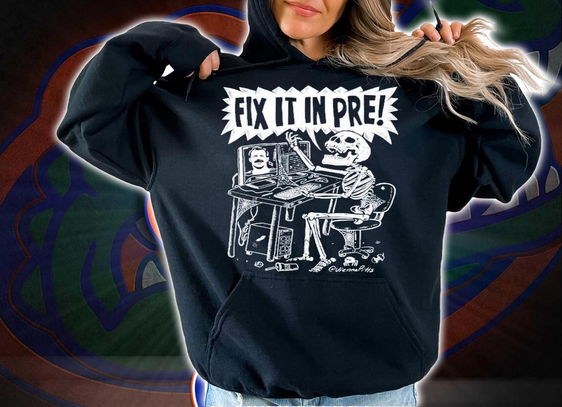 Vienna Pitts Fix It In Pre T-Shirt t-shirt