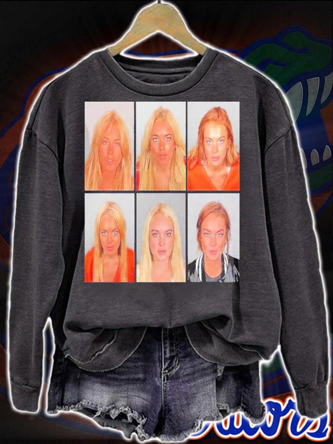 Lindsay Lohan Mugshot Shirt t-shirt