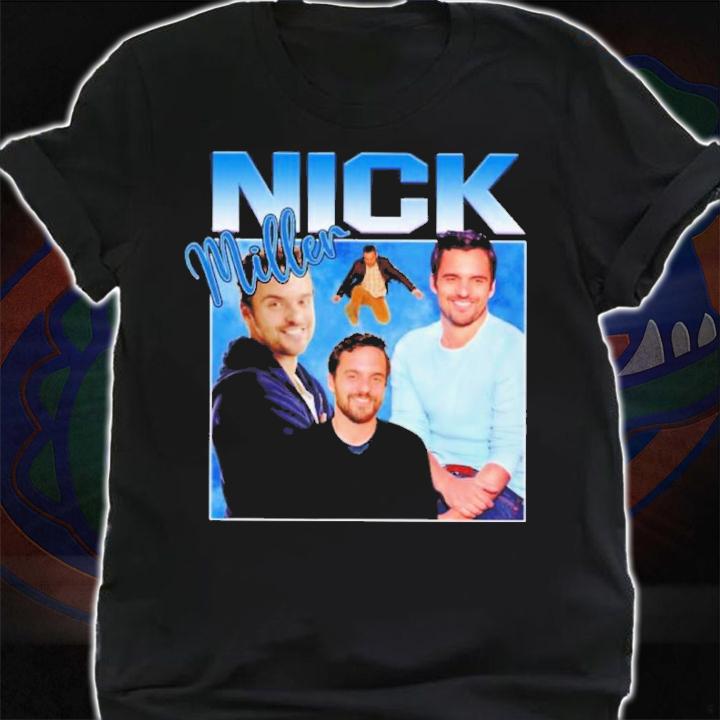 Nick Miller Vintage 90s Shirt t-shirt shirt
