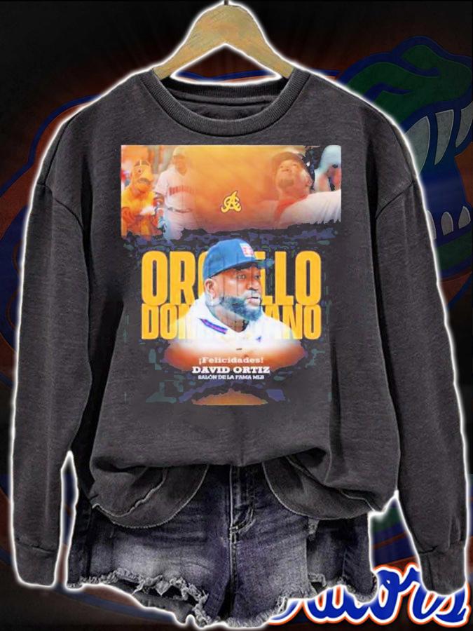 Orgullo Dominicano Hall Of Fame David Ortiz Shirt t-shirt sweatshirt