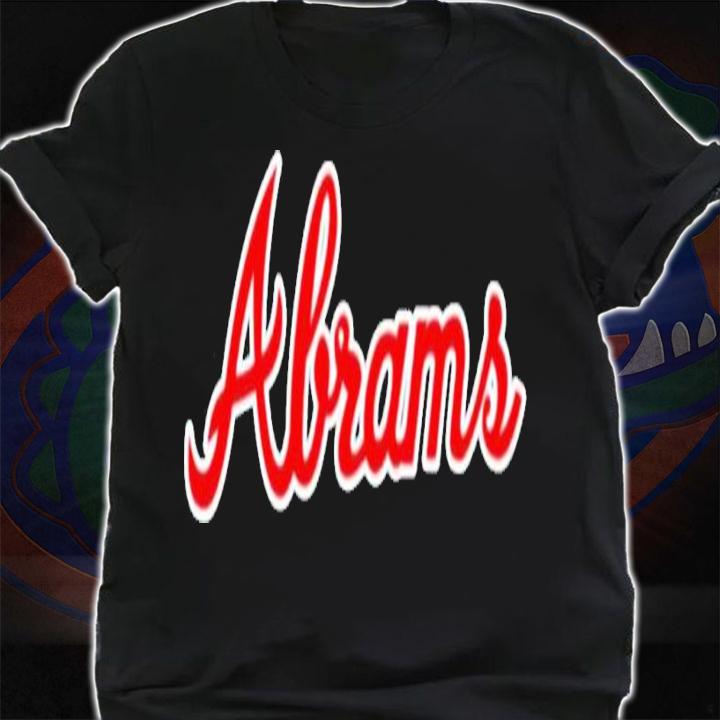 Team Atlanta Braves Abrams shirt t-shirt