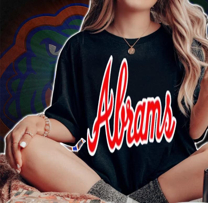 Team Atlanta Braves Abrams shirt t-shirt