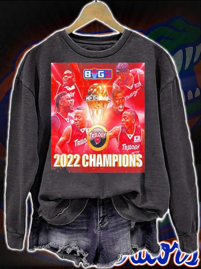 Big3 Trilogy 2022 Champions Shirt t-shirt
