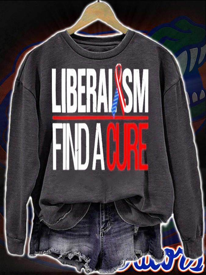 Cassady Campbell Biden Wearing Liberalism Find A Cure Shirt t-shirt