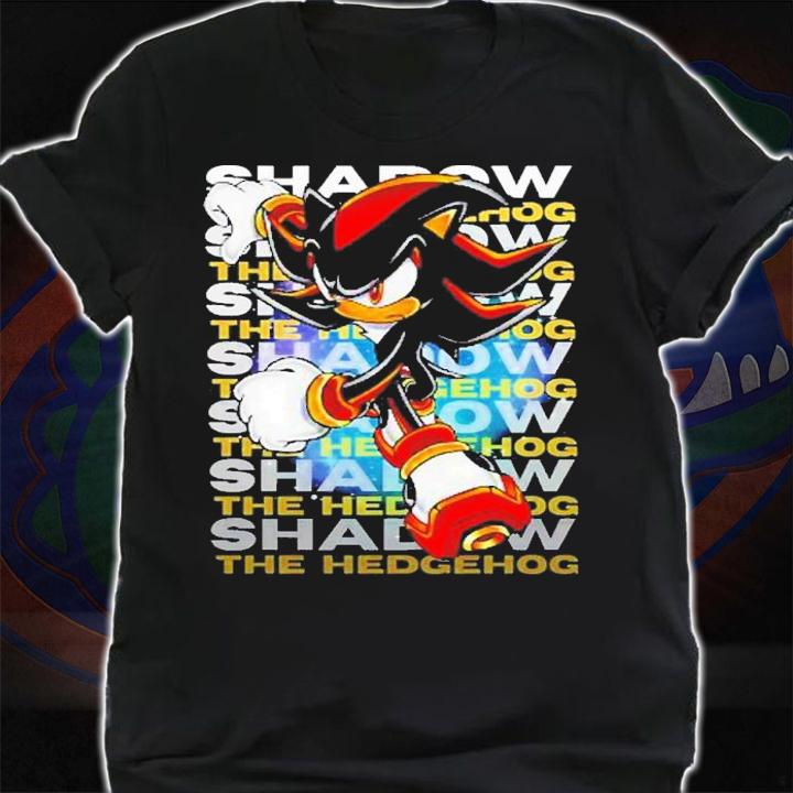 Character Shadow The Hedgehog Sonic Nintendo Game Vintage Shirt t-shirt