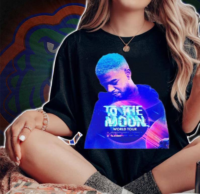 Kid Cudi To The Moon World Tour 2022 shirt t-shirt