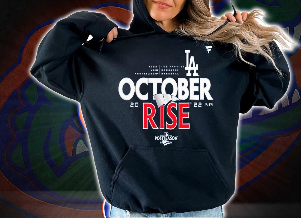 Los Angeles Dodgers 2022 Postseason Locker Room T-shirt t-shirt hoodie
