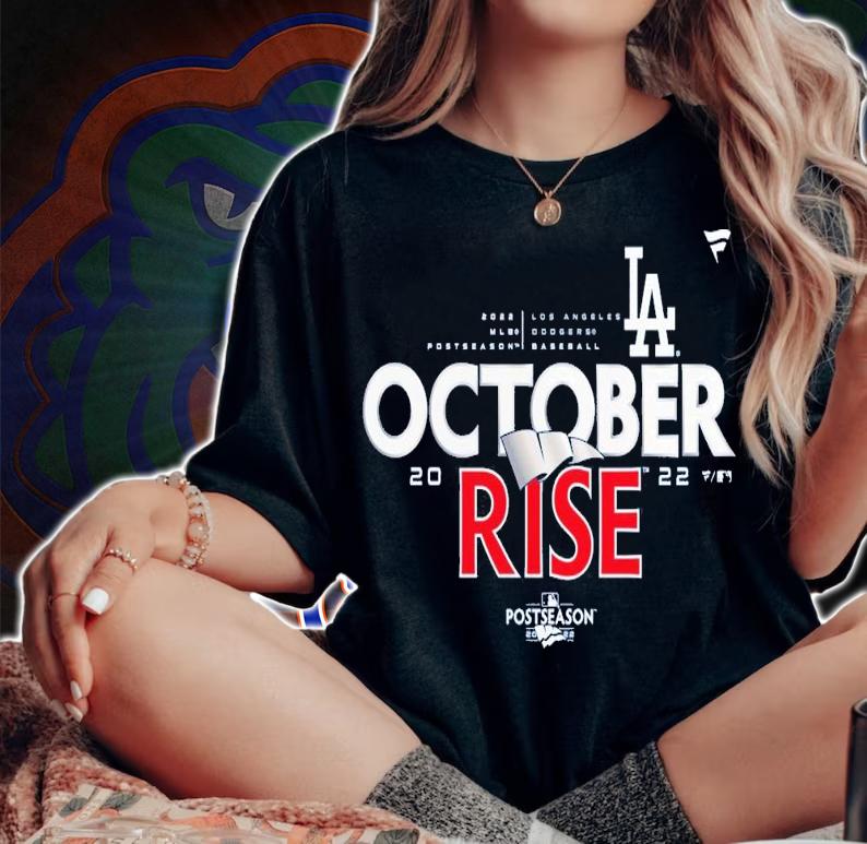 Los Angeles Dodgers 2022 Postseason Locker Room T-shirt t-shirt woman shirt