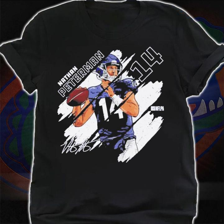 Nate Peterman Chicago Stripes Football Shirt t-shirt