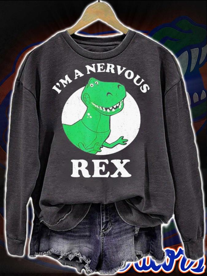 Pixar Toy Story I'm A Nervous Rex Shirt t-shirt