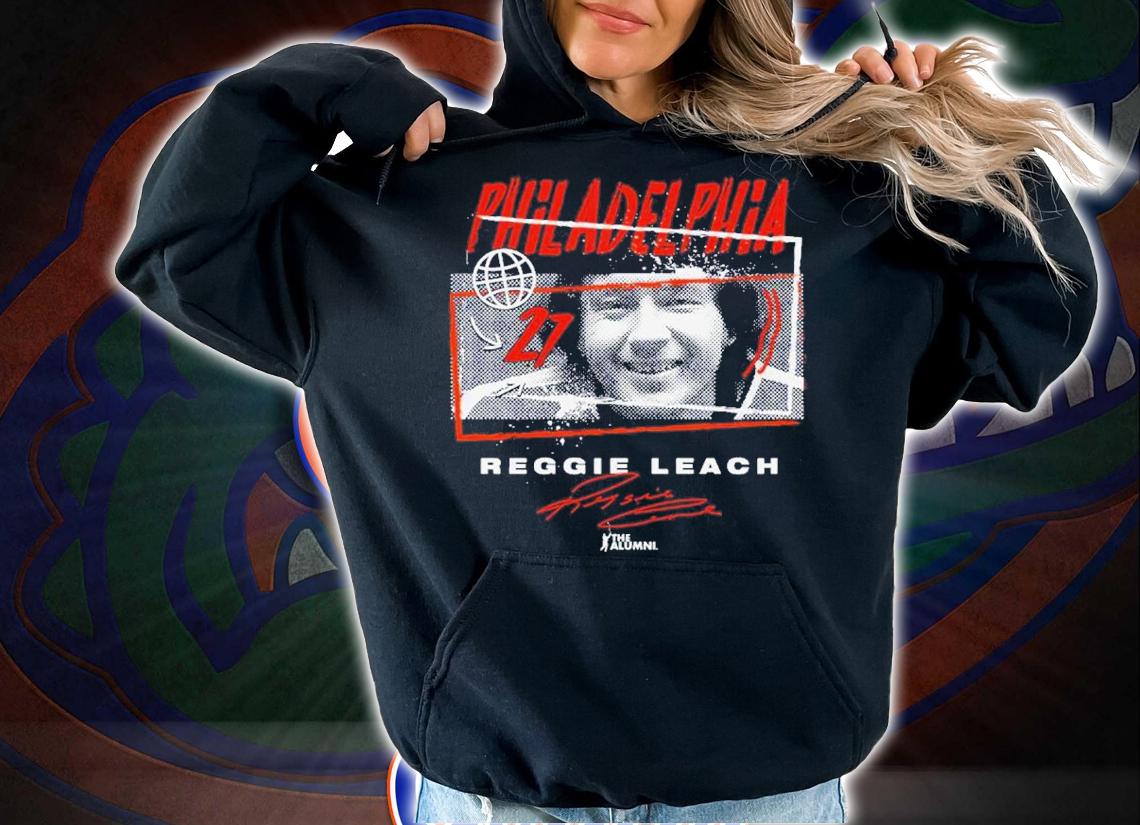 Reggie Leach Philadelphia Tones Hockey Signature Shirt t-shirt