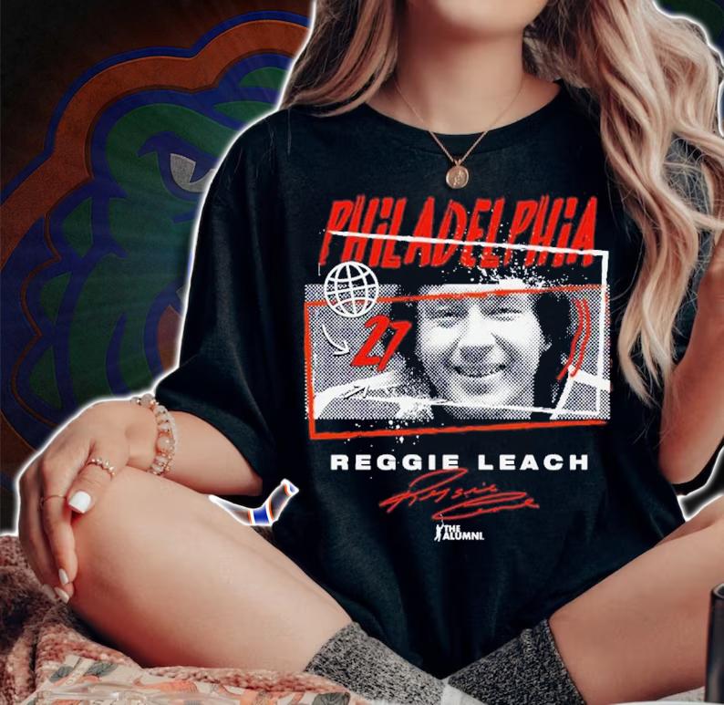 Reggie Leach Philadelphia Tones Hockey Signature Shirt t-shirt