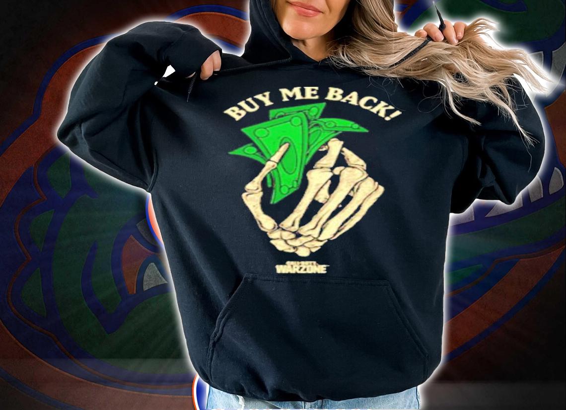 Buy Me Back Call Of Duty Warzone Shirt t-shirt