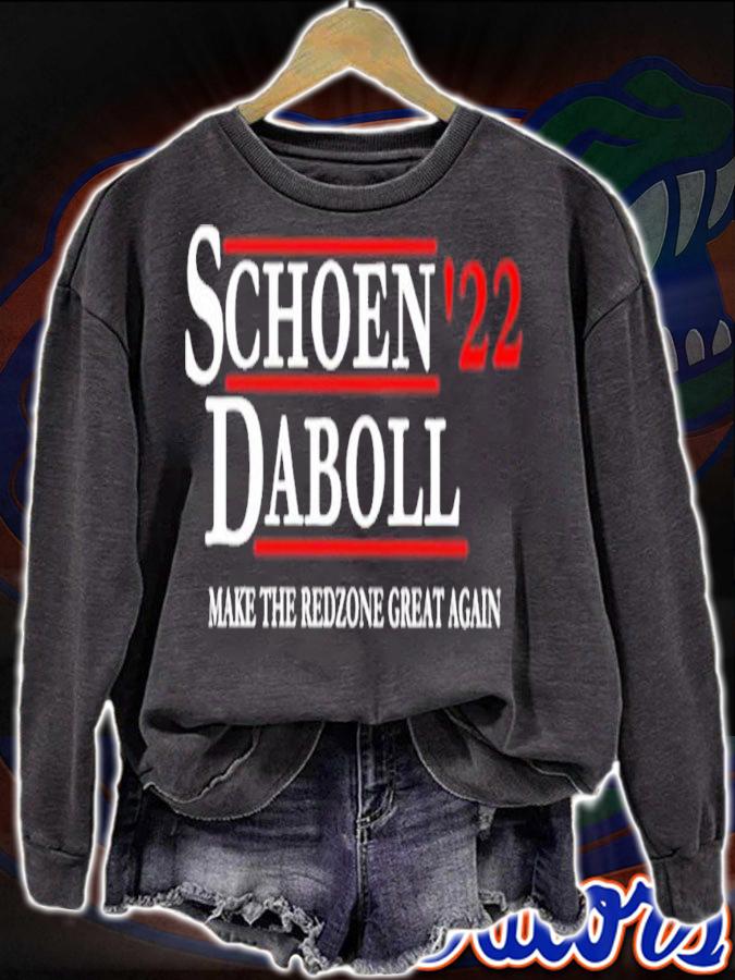 Schoen '22 Daboll make the redzone great again shirt t-shirt