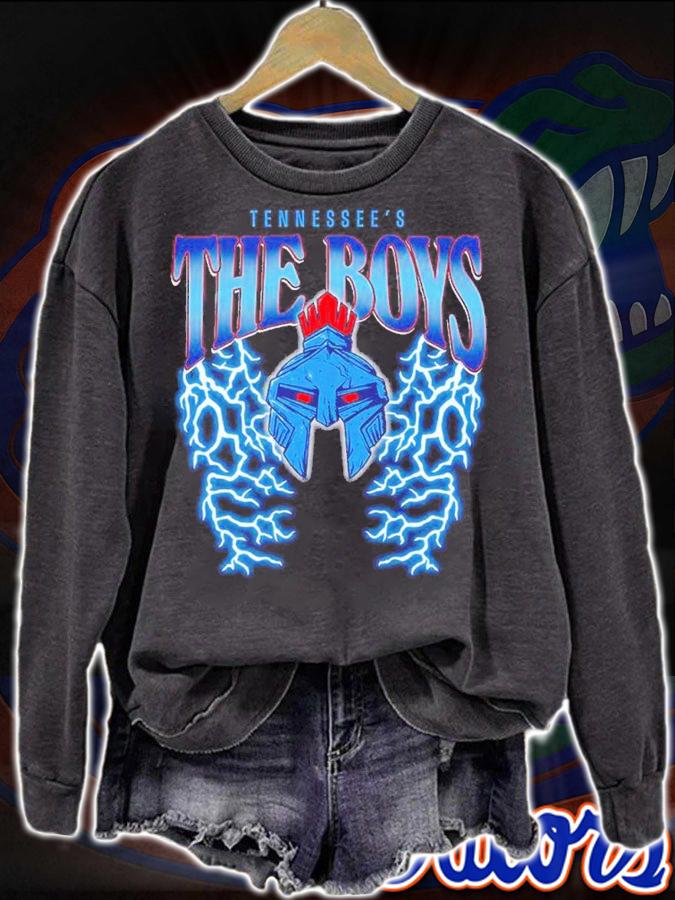 Tennessee's The Boys College Football Lightning shirt t-shirt sweatshirt