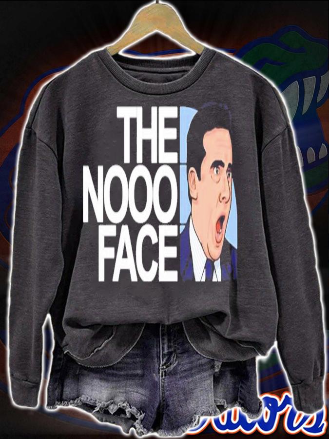 The Nooo Face shirt t-shirt sweatshirt