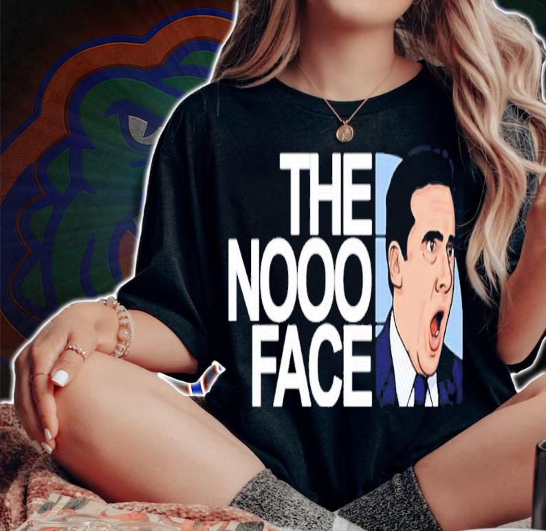 The Nooo Face shirt t-shirt woman shirt