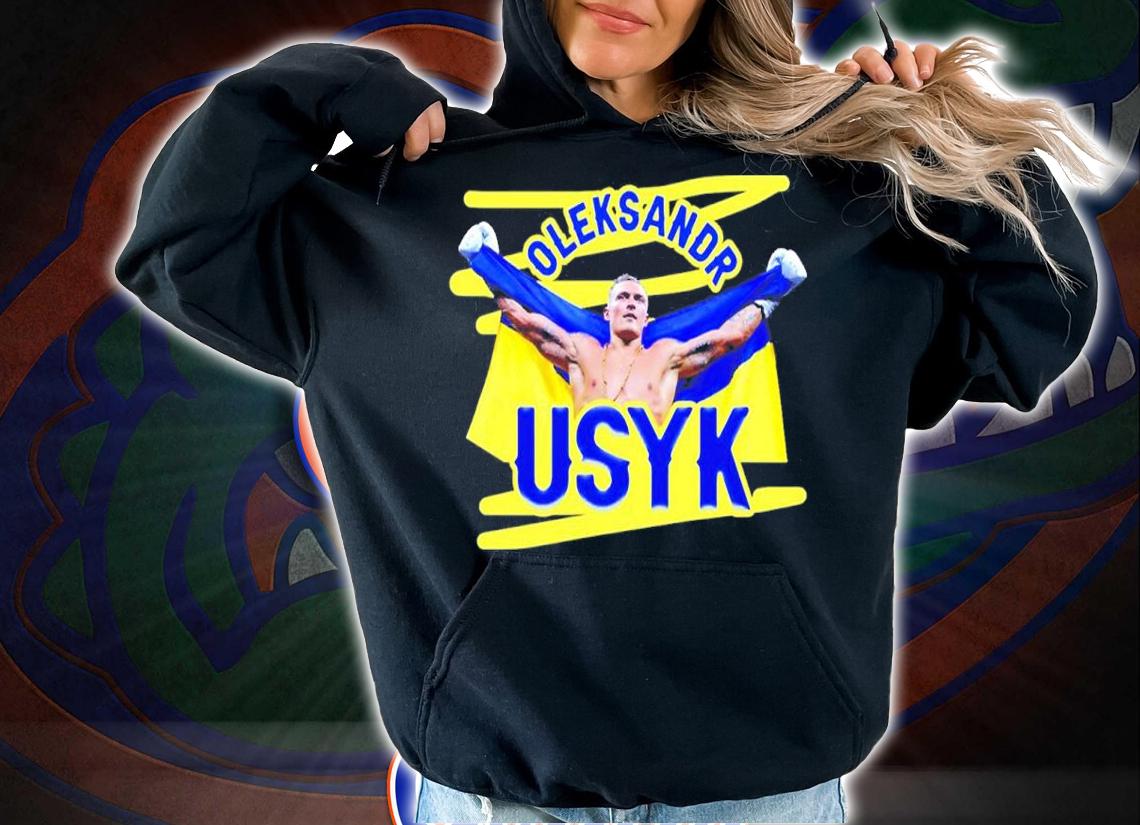 The Winner Oleksandr Usyk Boxing Shirt t-shirt