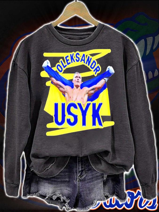 The Winner Oleksandr Usyk Boxing Shirt t-shirt