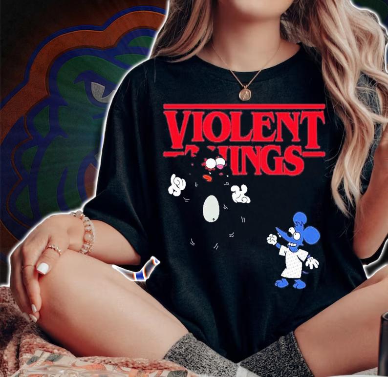 Violent Things Stranger Things shirt t-shirt woman shirt