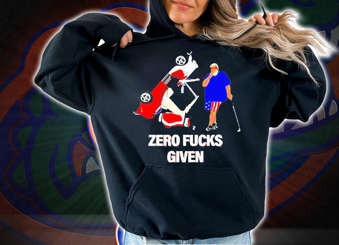 Zero Fucks Given John Daly shirt t-shirt
