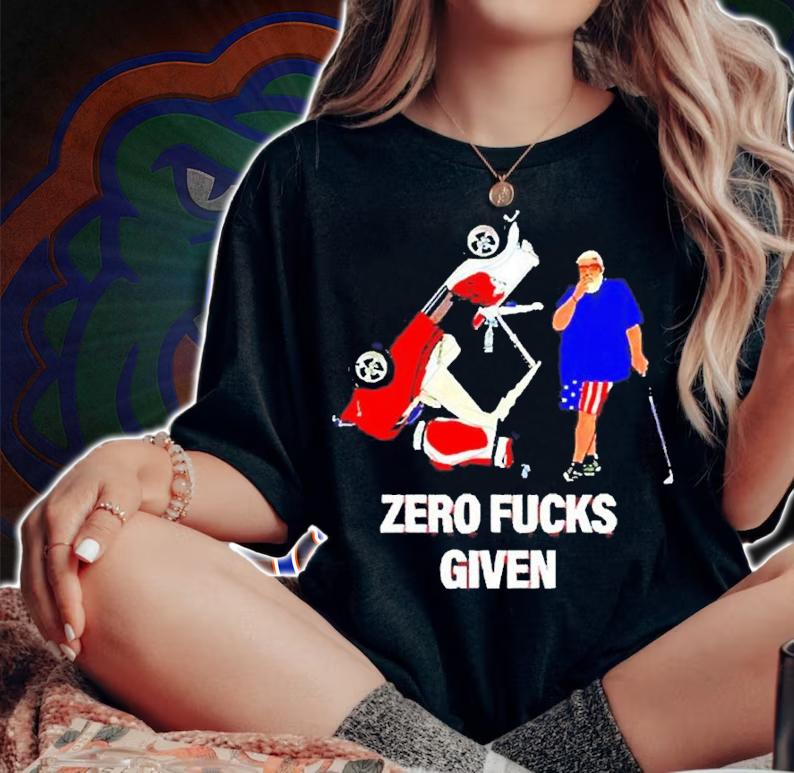 Zero Fucks Given John Daly shirt t-shirt