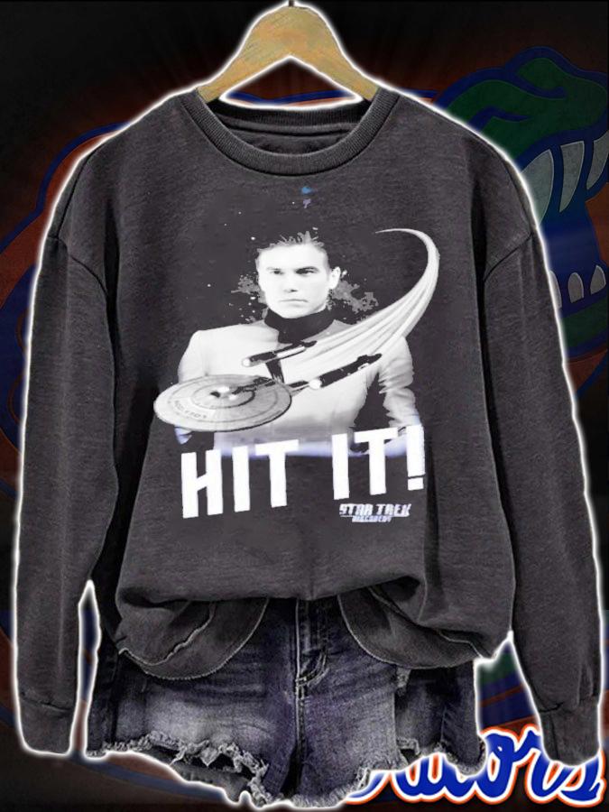 Discovery Captain Pike Hit It Star Trek Shirt t-shirt