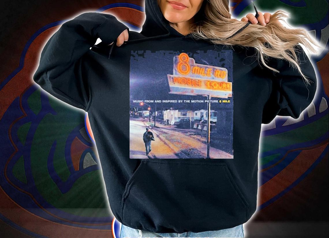 Eminem 8 Mile Rd Mobile Court Shirt t-shirt