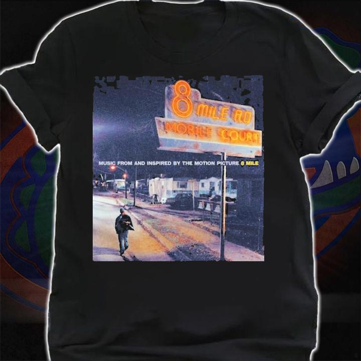 Eminem 8 Mile Rd Mobile Court Shirt t-shirt