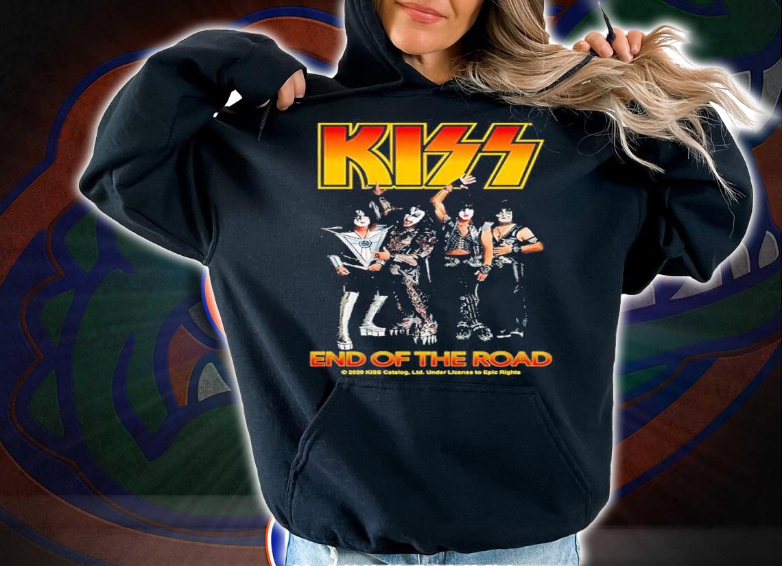 End Of The Road Kiss Band 2020 Shirt t-shirt hoodie