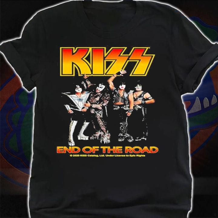End Of The Road Kiss Band 2020 Shirt t-shirt shirt
