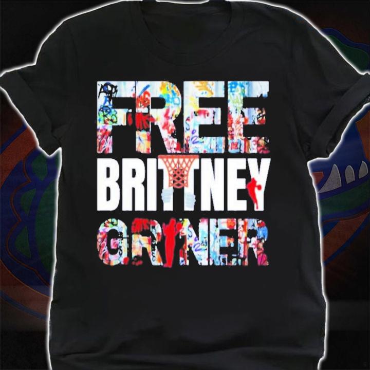 Free Brittney Griner Art Collage Shirt t-shirt shirt