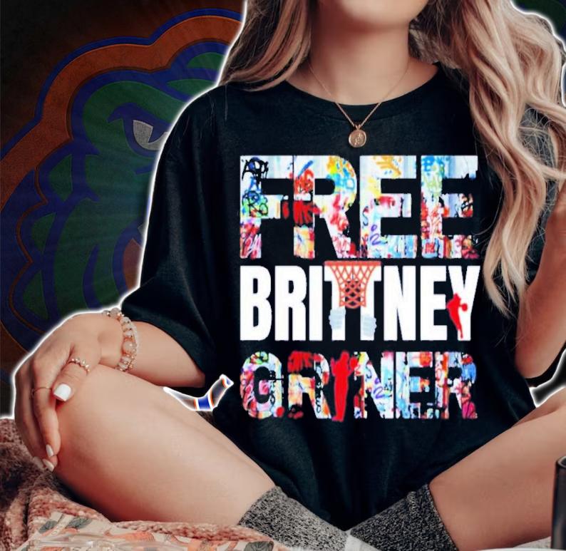 Free Brittney Griner Art Collage Shirt t-shirt woman shirt